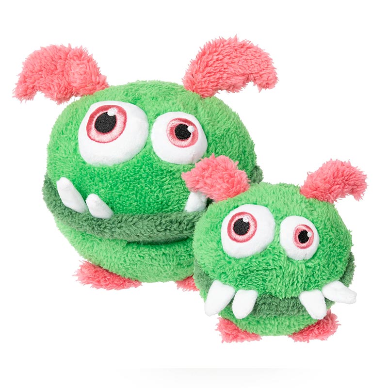 Balle Monstre vert S - Fuzzyard