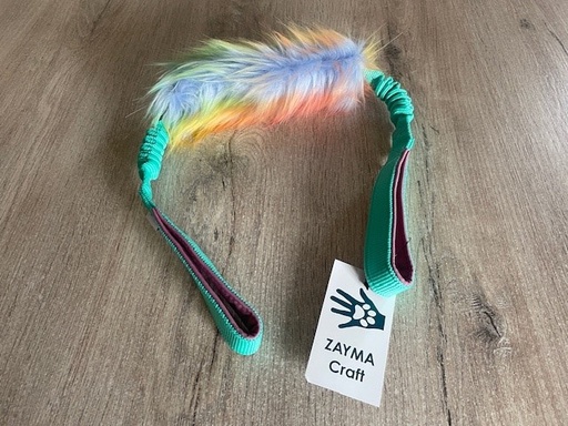 [Zayma005] Tug Crabe en fausse fourrure - Menthe